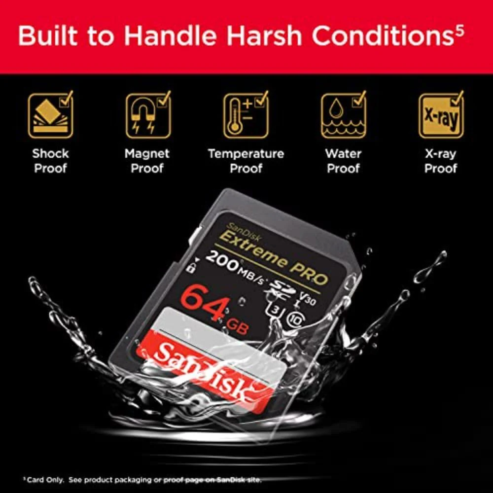10 Pack SanDisk Extreme PRO SDXC UHS-I SD Memory Card – U3, V30, C10, 4K UHD - Image 8