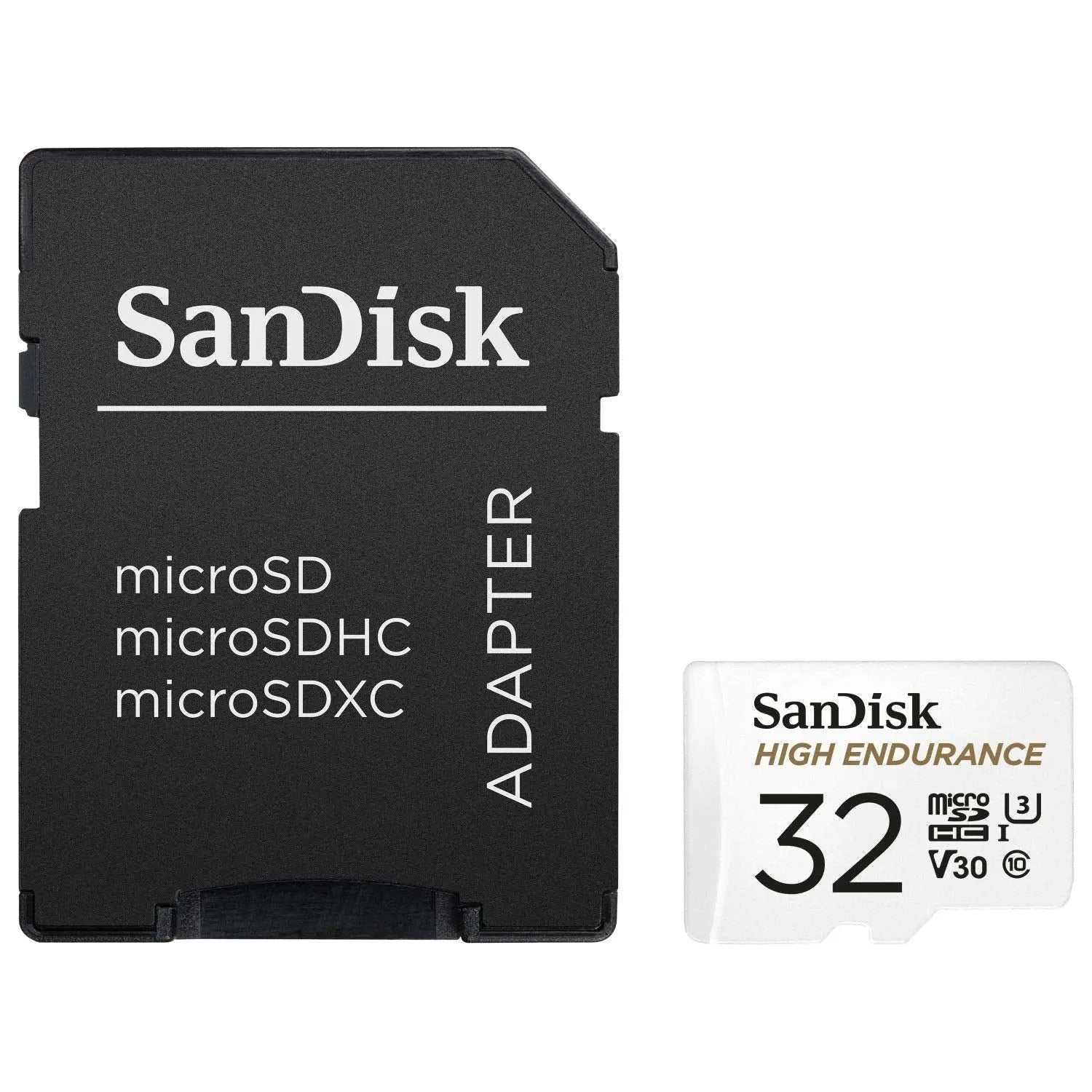 10 Pack SanDisk High Endurance Video microSDXC UHS-I Memory Card with SD Adapter – U3, C10, V30 - Image 3