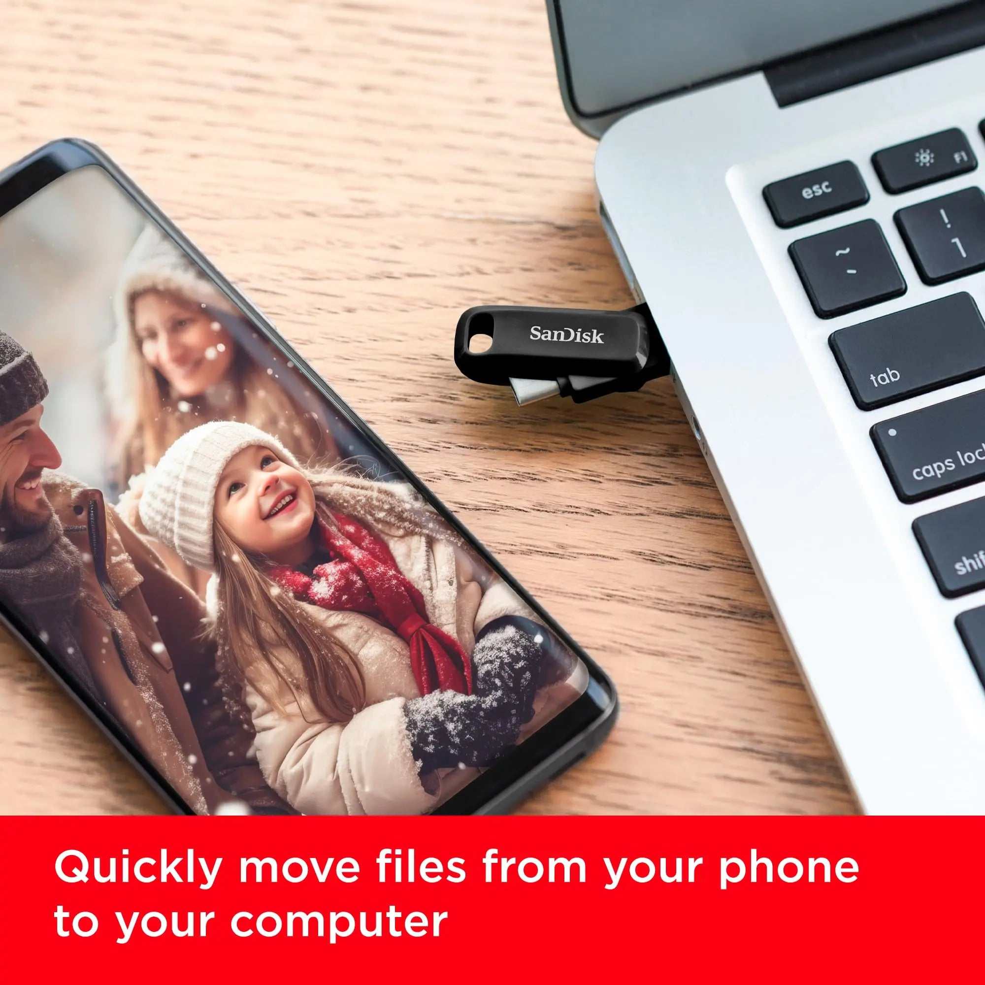 10 Pack SanDisk Ultra Dual Drive Go USB Type-C, Flash Drive for Smartphones, Tablets and USB-C Devices - Image 5