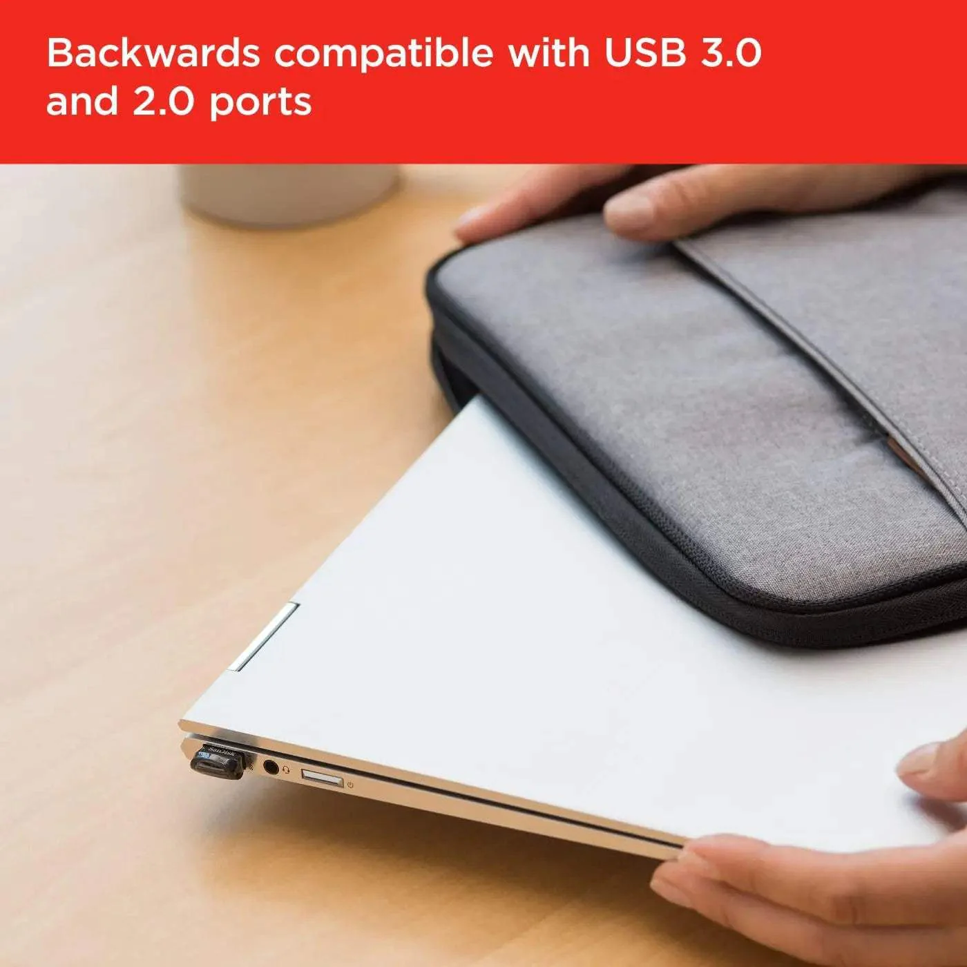 10 Pack SanDisk Ultra Fit USB 3.2 Gen 1, Bulk Flash Drives for Compact Storage and Fast Transfers - Image 3