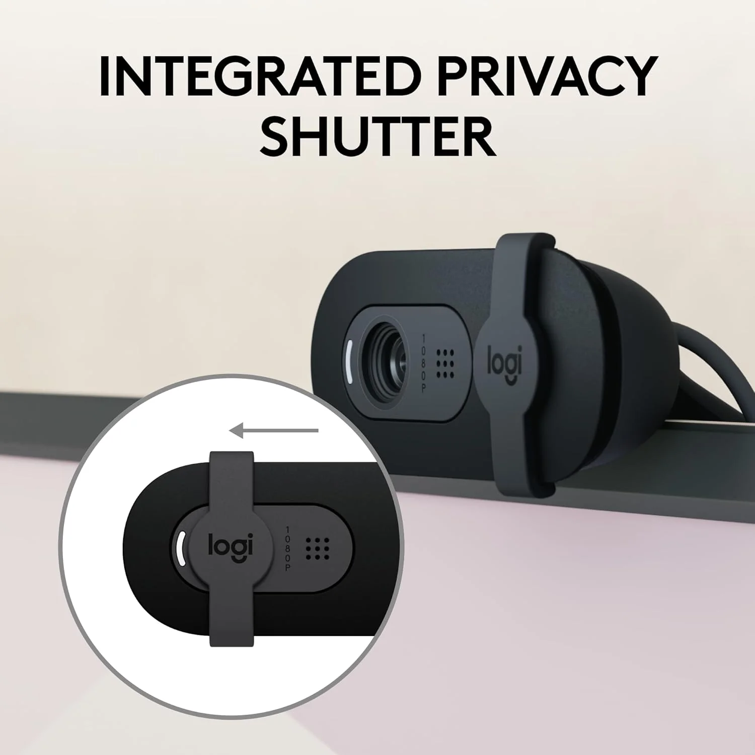 Logitech Brio 101 Full HD 1080p, Webcam for Meetings, Streaming and Video Calls on PC and Laptops - Image 5