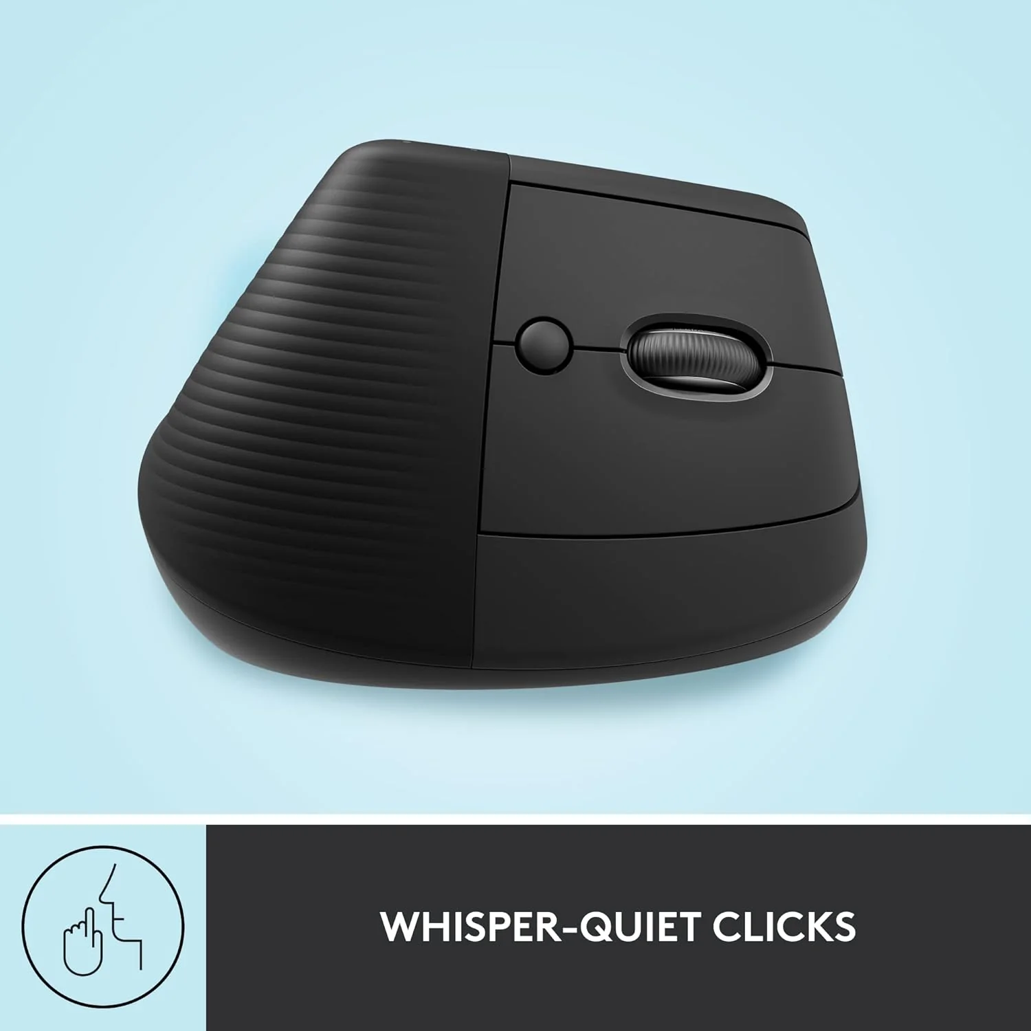 Logitech Lift Vertical Ergonomic Wireless Mouse for PC and Mac - Image 3