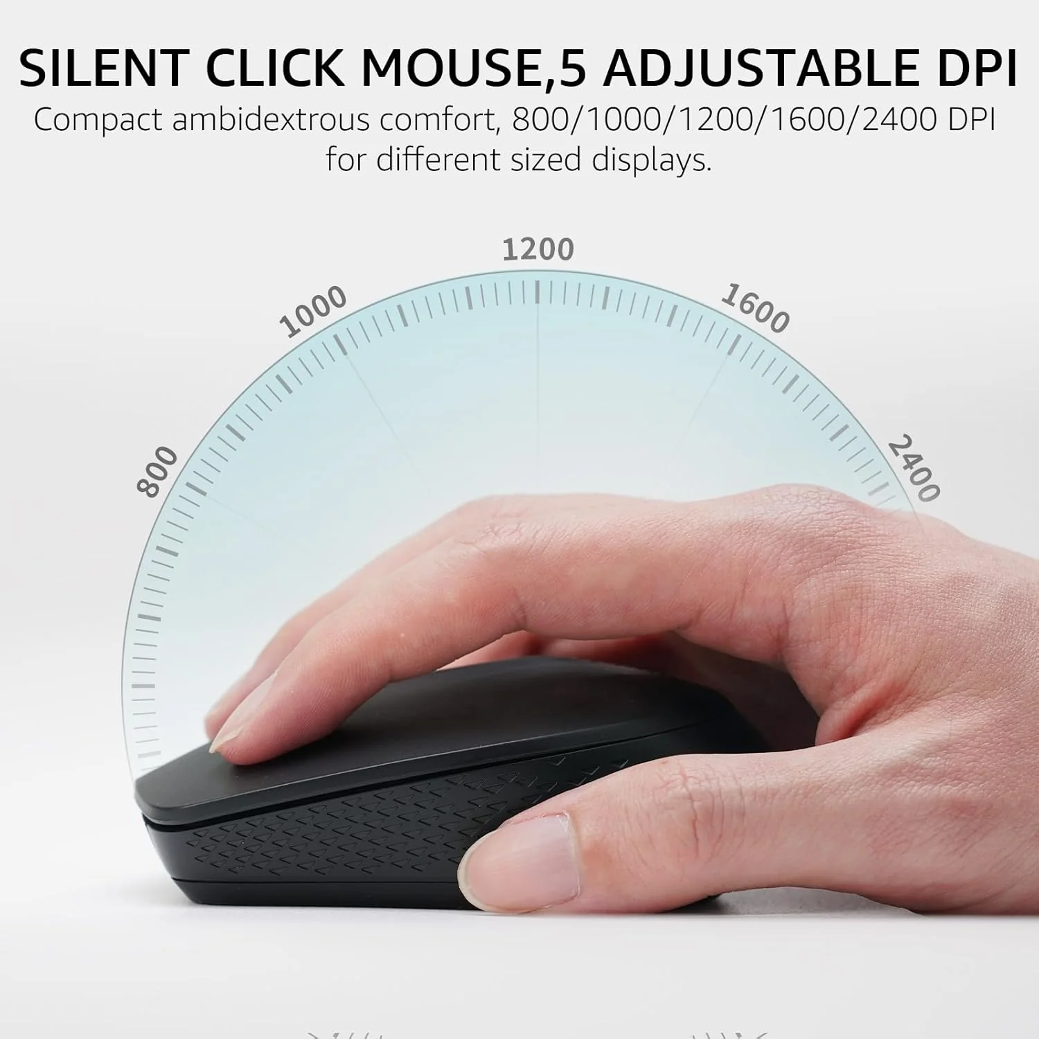 RAPOO 9010M Wireless Keyboard and Mouse, Multi-Device Combo for Windows and Mac - Image 3