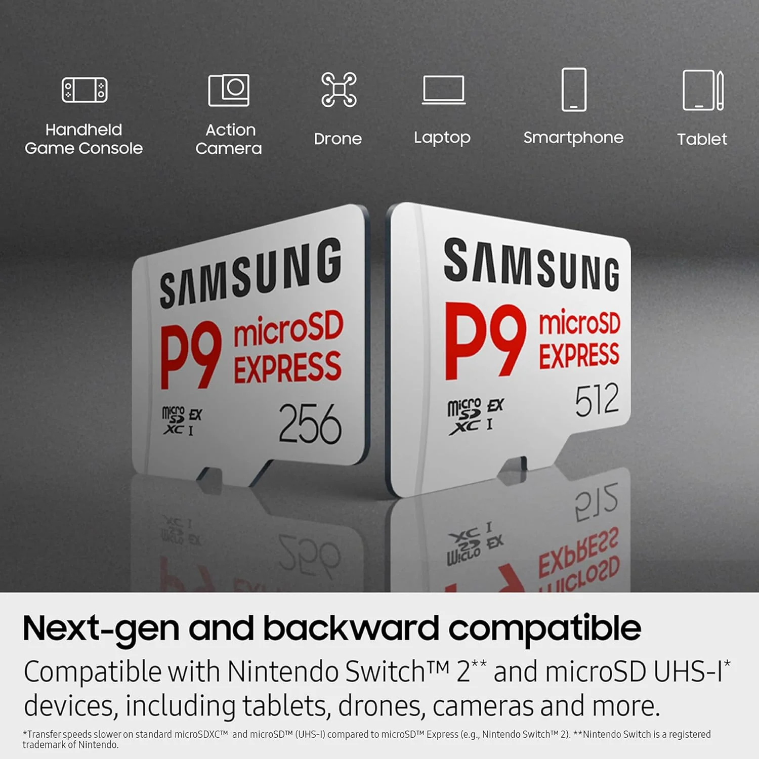 Samsung P9 Express microSDXC microSD Express Memory Card – Up to 800MB/s, U3, C10 - Image 5