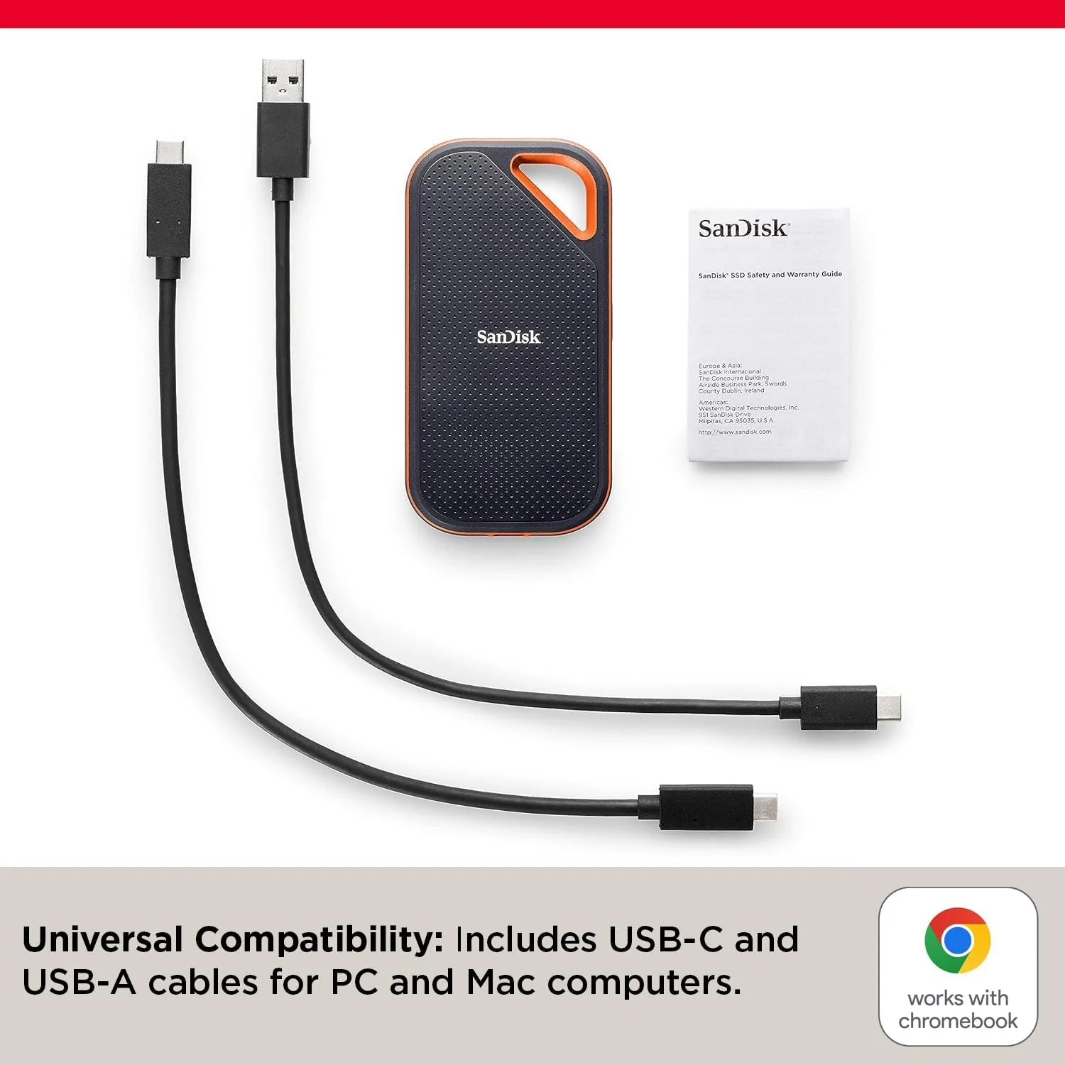 SanDisk Extreme PRO Portable SSD USB-C, Solid State Drive up to 2000MB/s for Fast Storage and Backup - Image 5