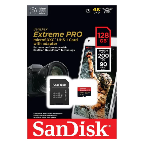 SanDisk Extreme PRO microSDXC UHS-I Memory Card with SD Adapter – U3, A2, C10, 4K UHD - Image 9