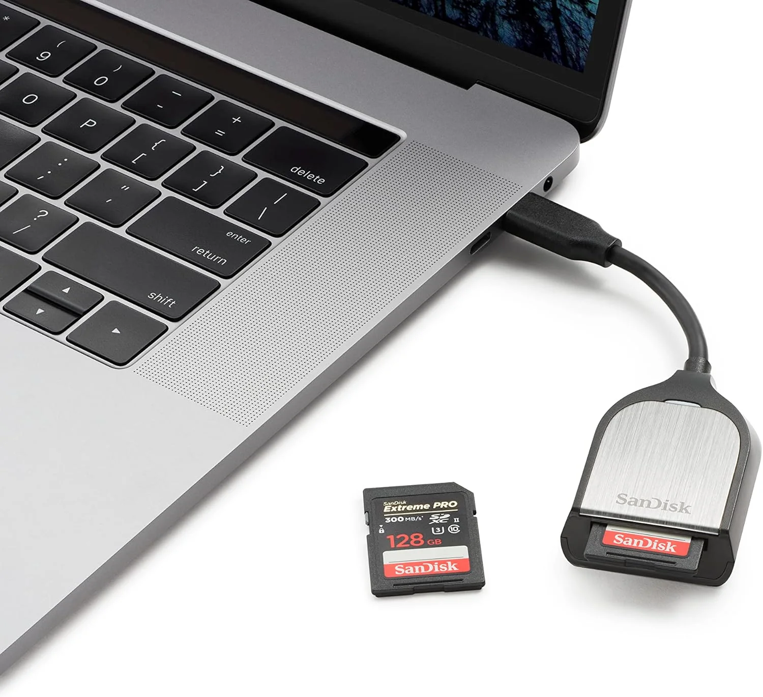 SanDisk Extreme PRO SD UHS-II USB-C, High Speed SD Card Reader - Image 5