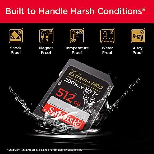 SanDisk Extreme PRO SDXC UHS-I SD Memory Card – U3, V30, C10, 4K UHD Compatible - Image 26