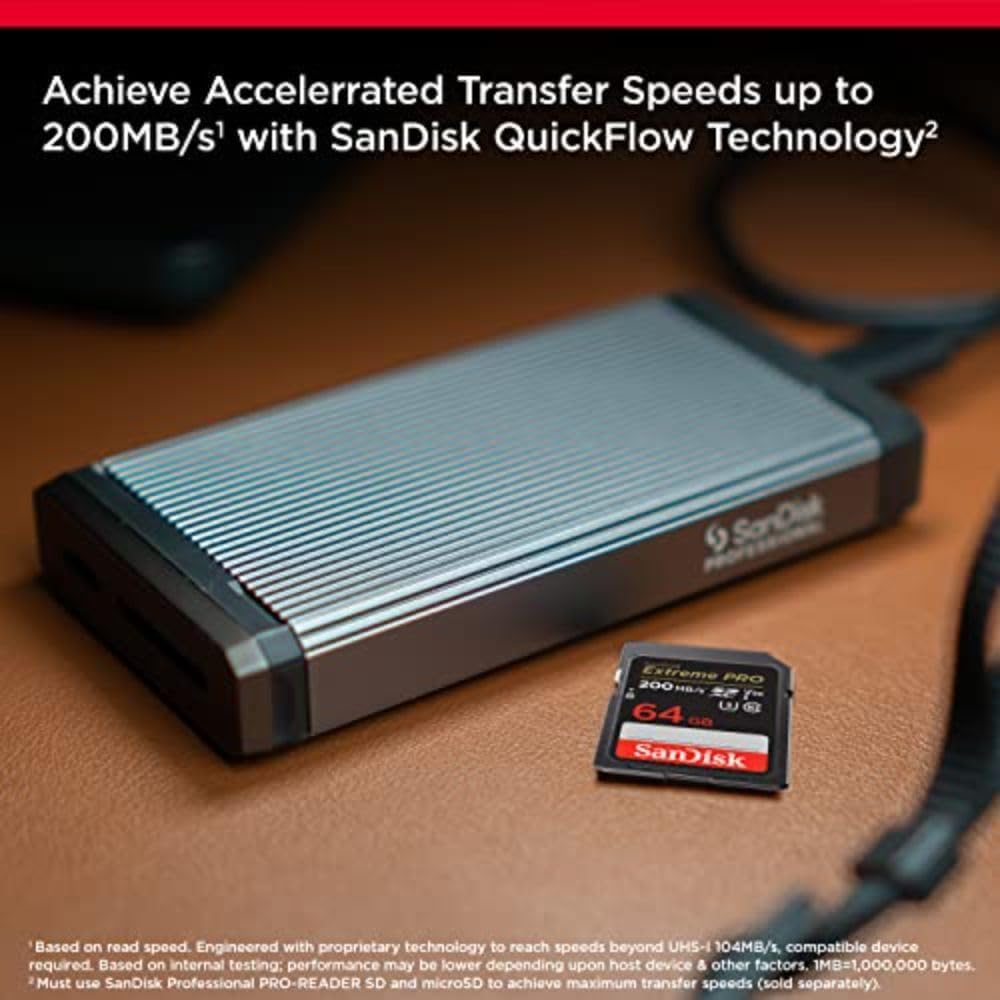 SanDisk Extreme PRO SDXC UHS-I SD Memory Card – U3, V30, C10, 4K UHD Compatible - Image 9