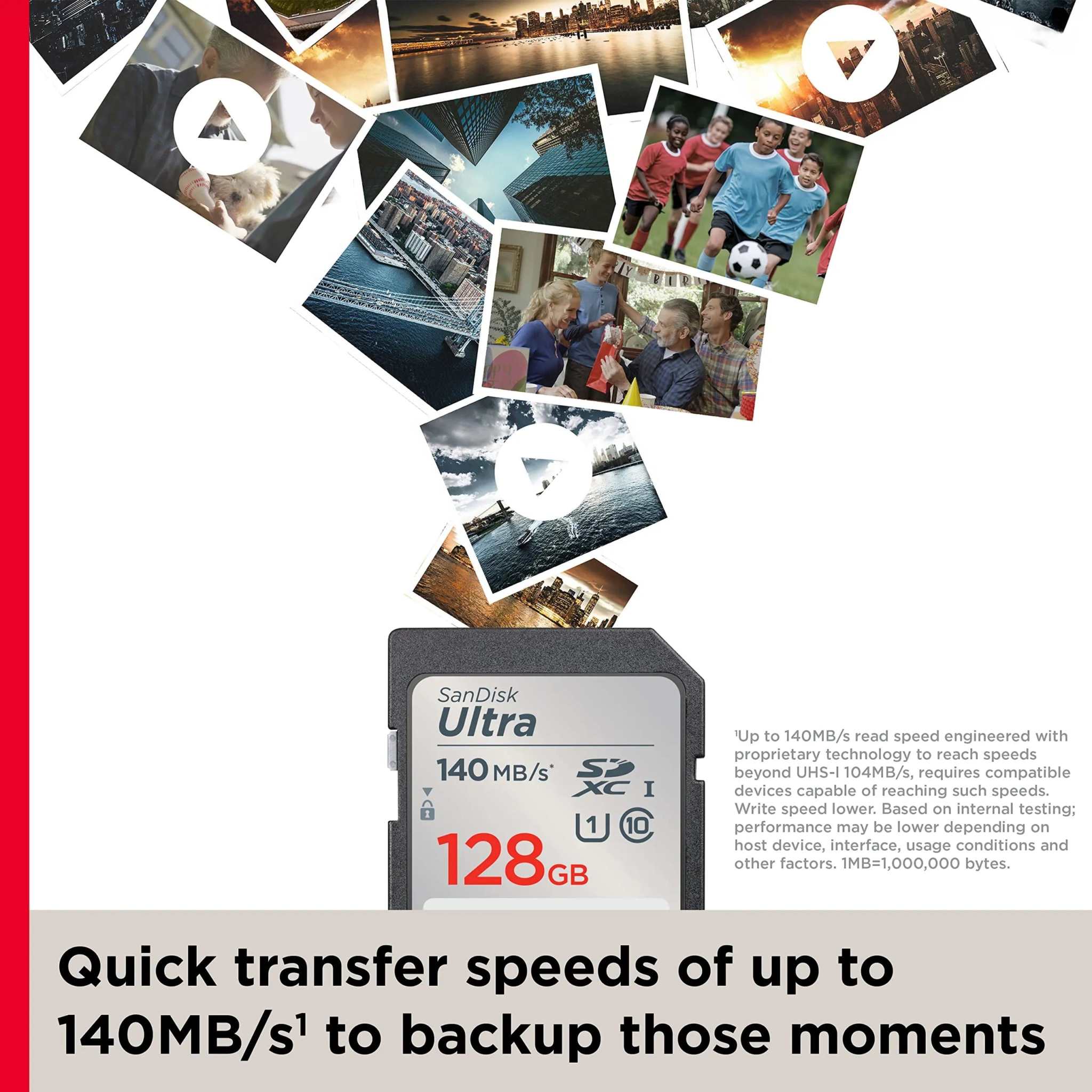 SanDisk Ultra SDXC UHS-I SD Memory Card – C10, U1, Full HD Video Compatible - Image 9